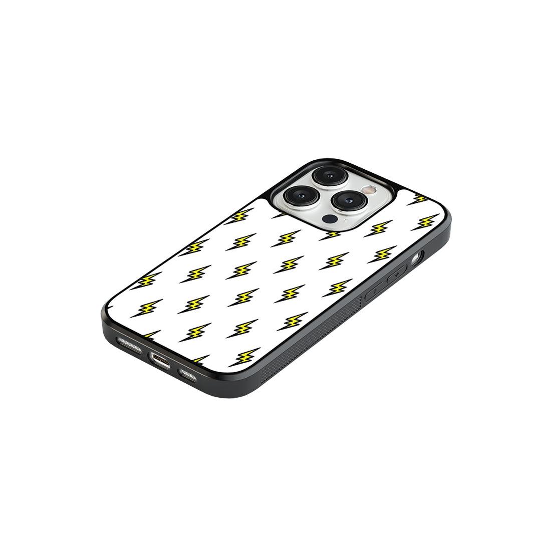 Lightning Pattern Glass Case