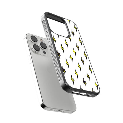 Lightning Pattern Glass Case