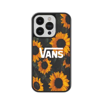 Vans & Sunflowers Glass Case