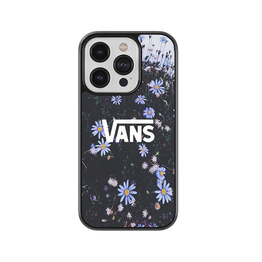 Vans & Daisies Glass Case